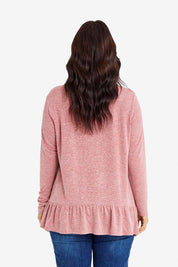 Preloved Ruffle Swing Top - Rose