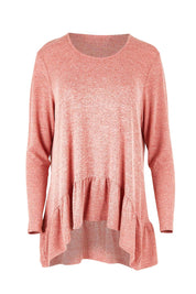 Preloved Ruffle Swing Top - Rose