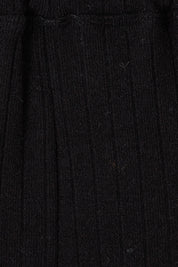 Product shot of the Rachel Rib Pant in colour Black (Black), detail