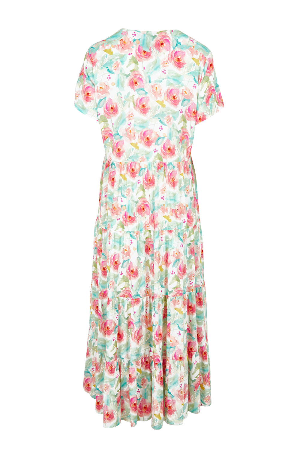 Preloved Tier Garden Dress - Mint