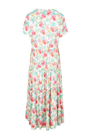 Preloved Tier Garden Dress - Mint