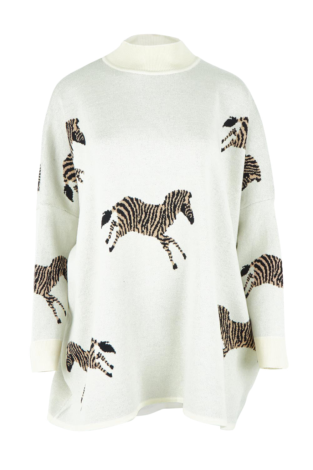Zebra Knit - Ivory