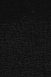 Product shot of the Textured Splice Core Top in colour Blackivory (Black), detail