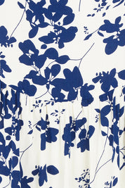 Product shot of the Oakley Dress in colour Blue (Blue), detail