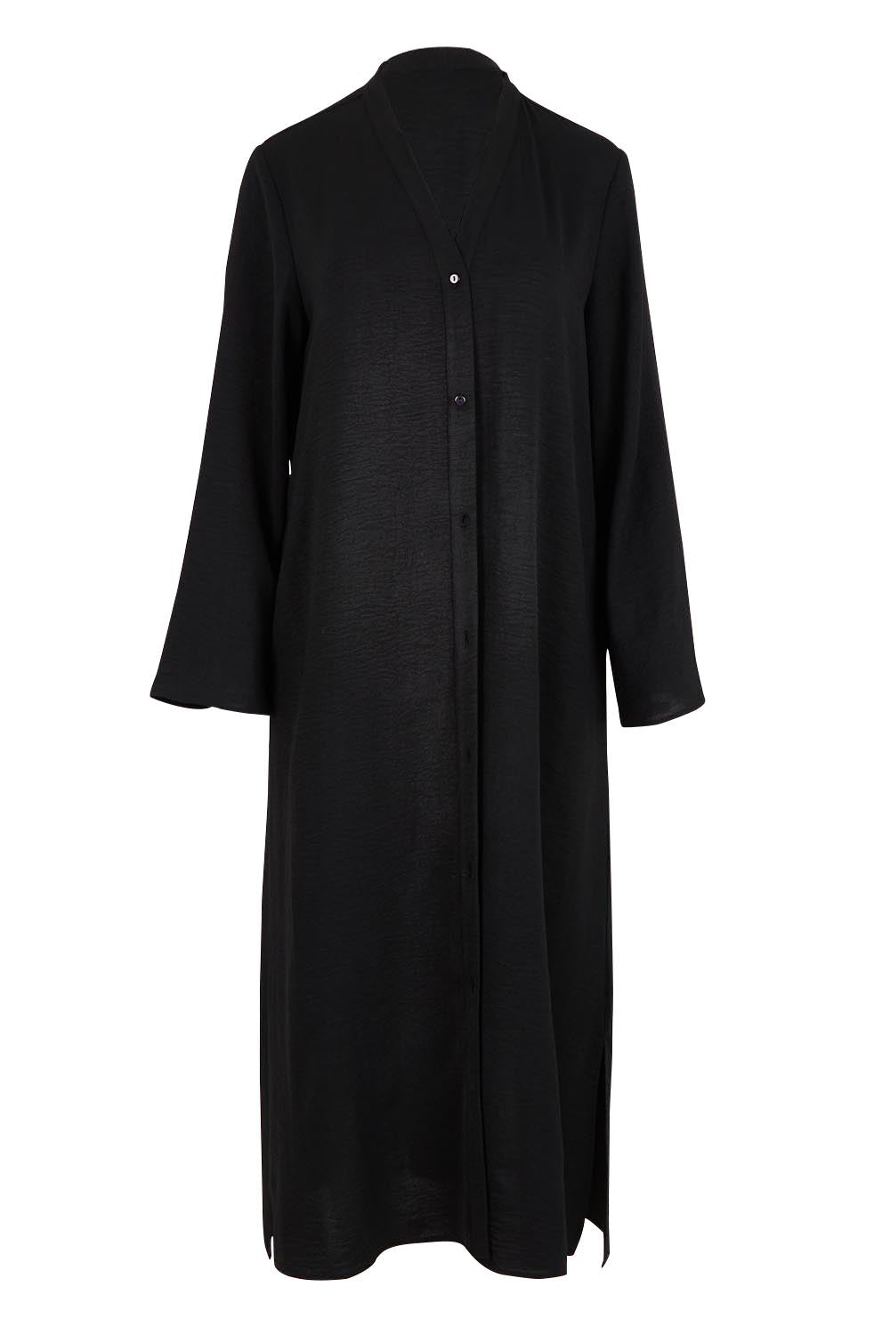 Venus Duster Jacket – Black