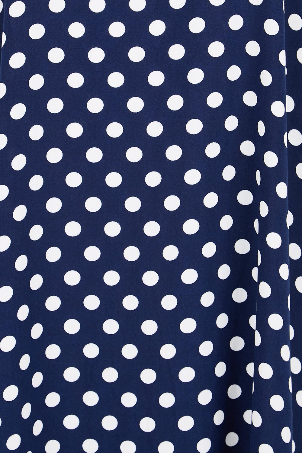 Product shot of the Flutter Swing Dress – Navywhite in colour Navywhite, showing detail