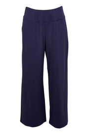 Product shot of the Walk And Work Pant – Navy in colour Navy, from the front