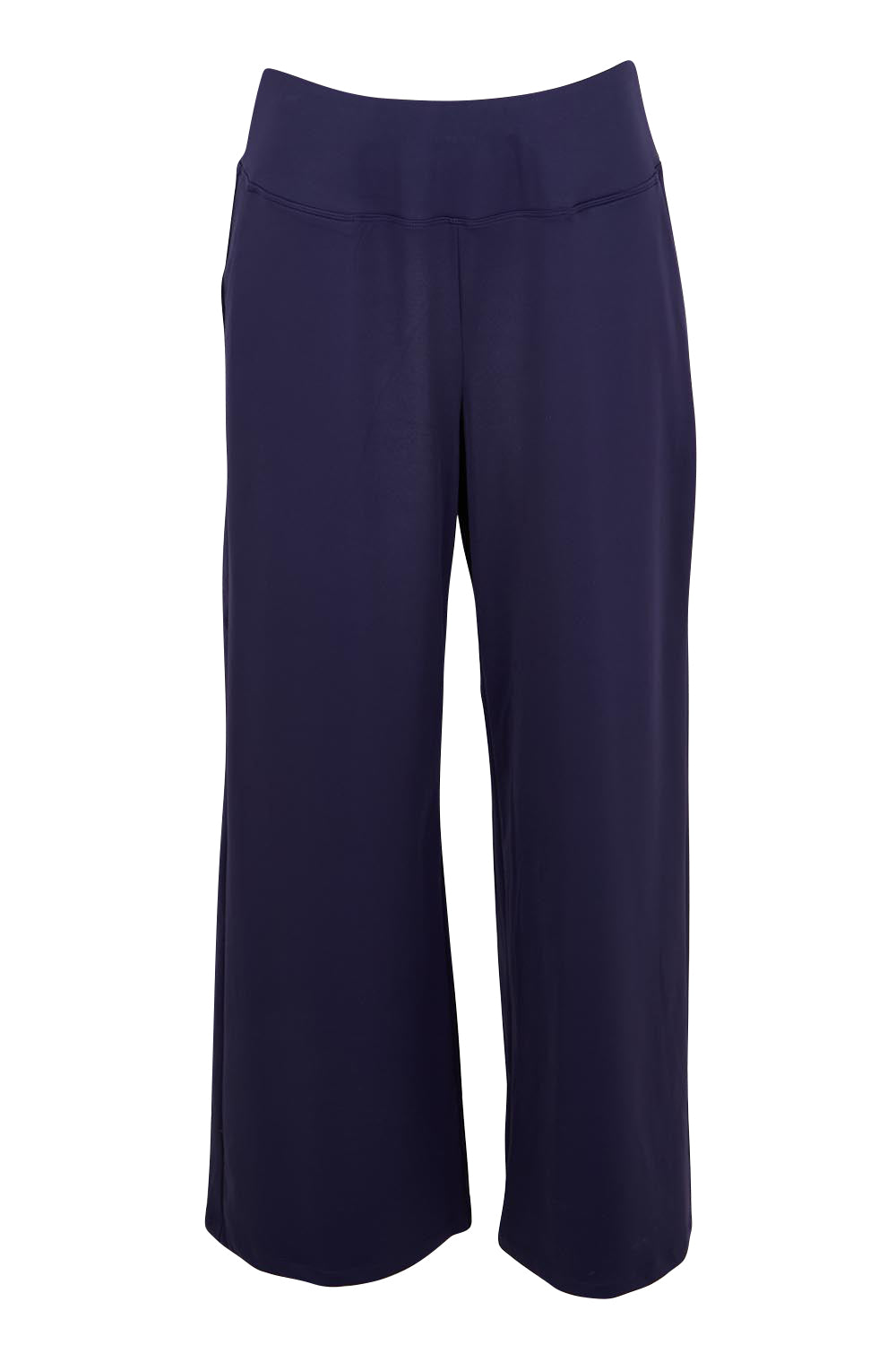 Product shot of the Walk And Work Pant – Navy in colour Navy, from the front
