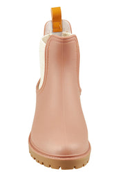 Product shot of the Laurina2 Gumboot in colour Coffee, detail
