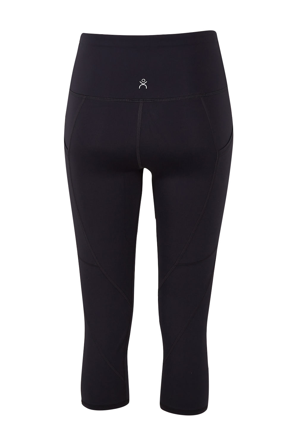Product shot of the Essential Tight Midi in colour Black (Black), from the back