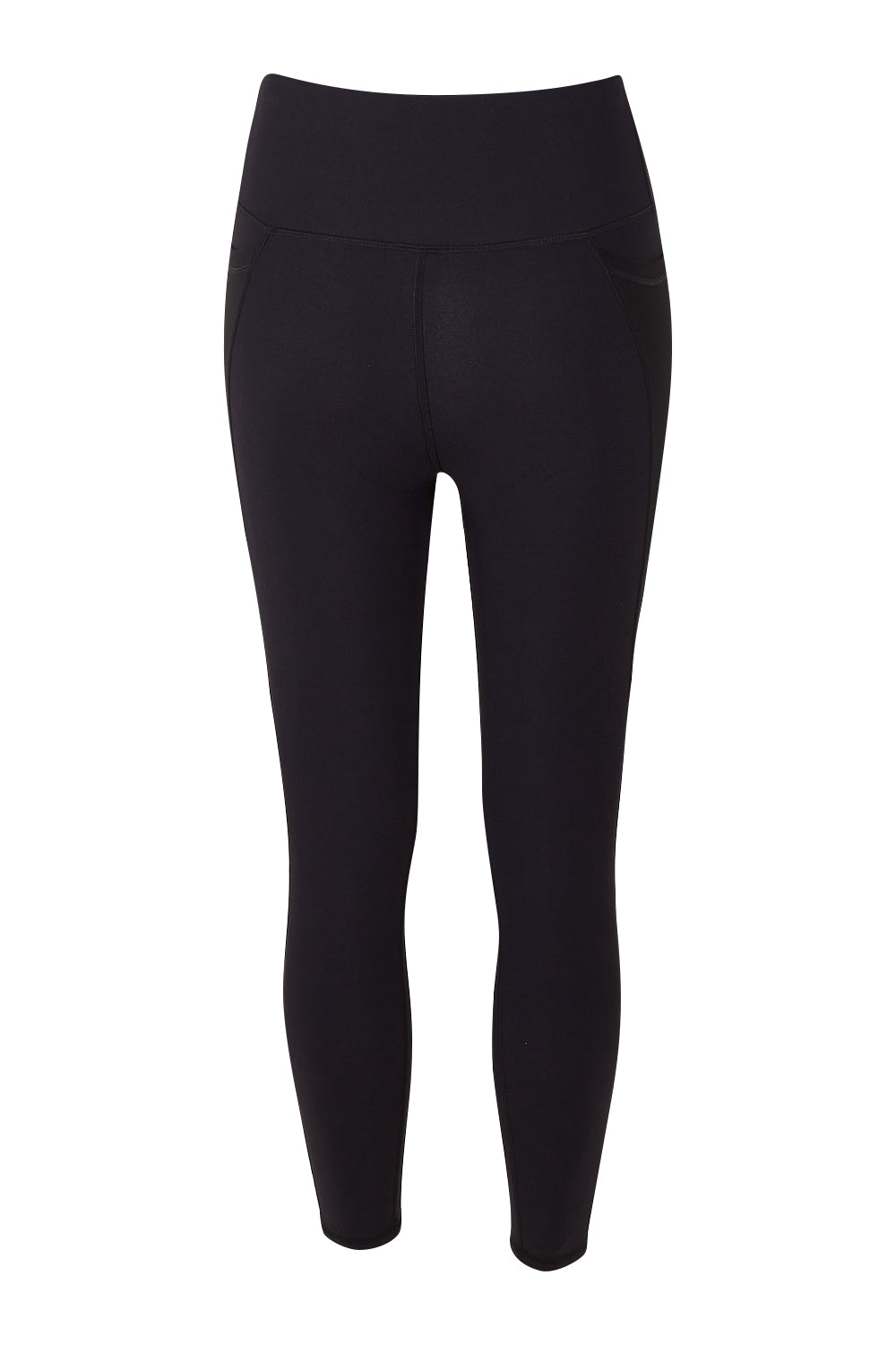 Product shot of the Elite Tight 7/8 in colour Black (Black), from the front