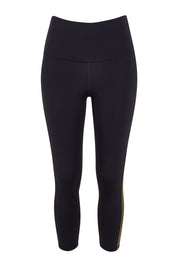 Product shot of the Offense Tight in colour Khakiblk (Black), from the front