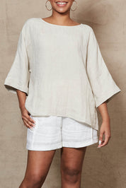 Preloved Studio Relaxed Top - Tusk