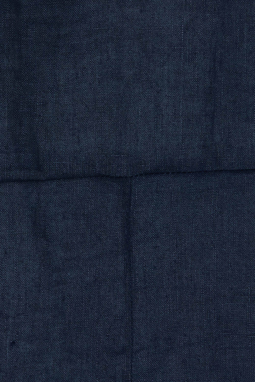 Product shot of the Studio Relaxed Top in colour Navy (Blue), detail