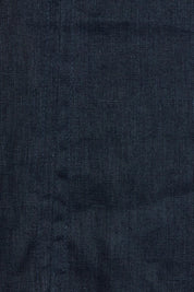 Product shot of the Studio Linen Midi Dress in colour Navy (Blue), detail