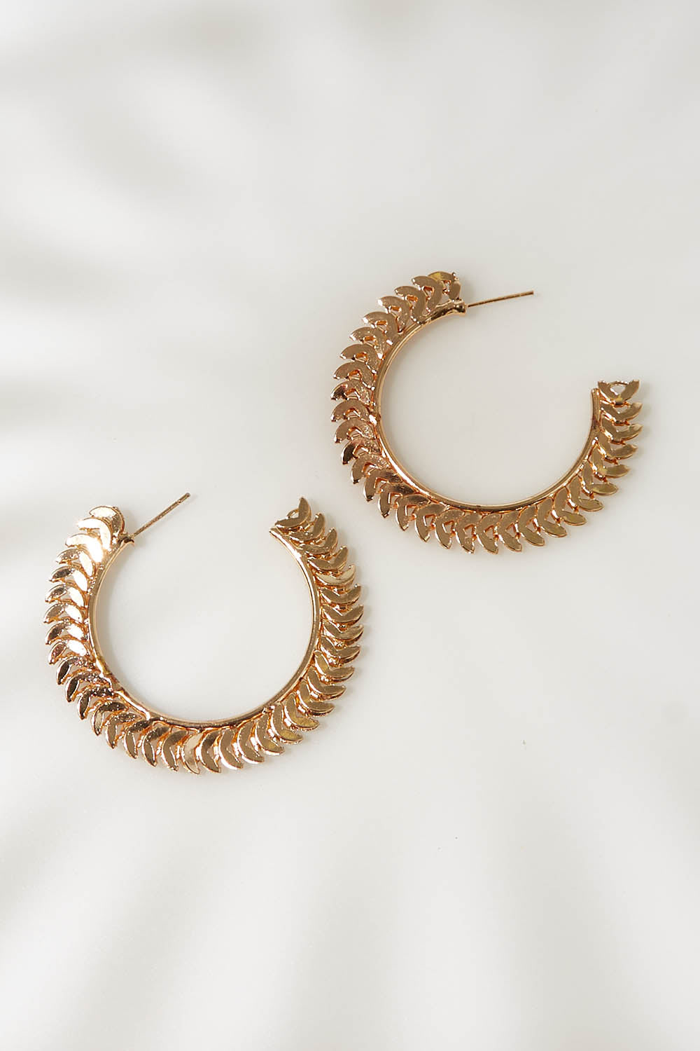 A model wearing size OneSize of the Jovial Mix Earring in colour Gold (Metallics), from the front, showing the whole outfit