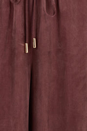 Calista Pant - Mahogany