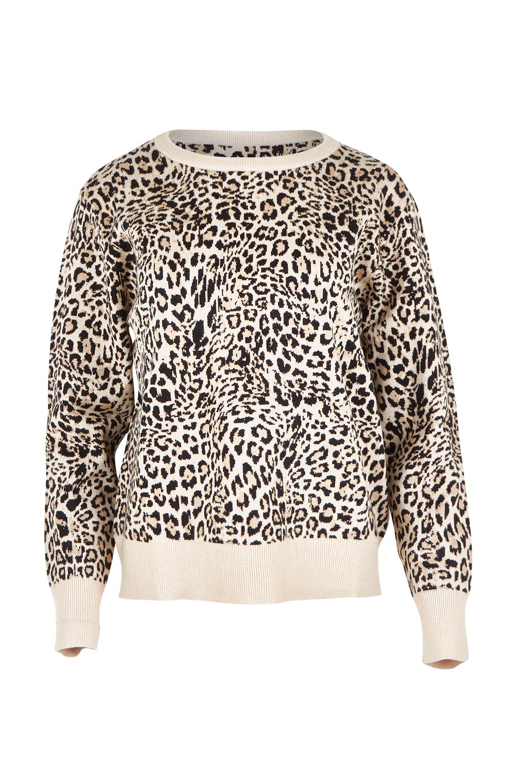 Product shot of the Zala Jumper in colour Nomad, from the front