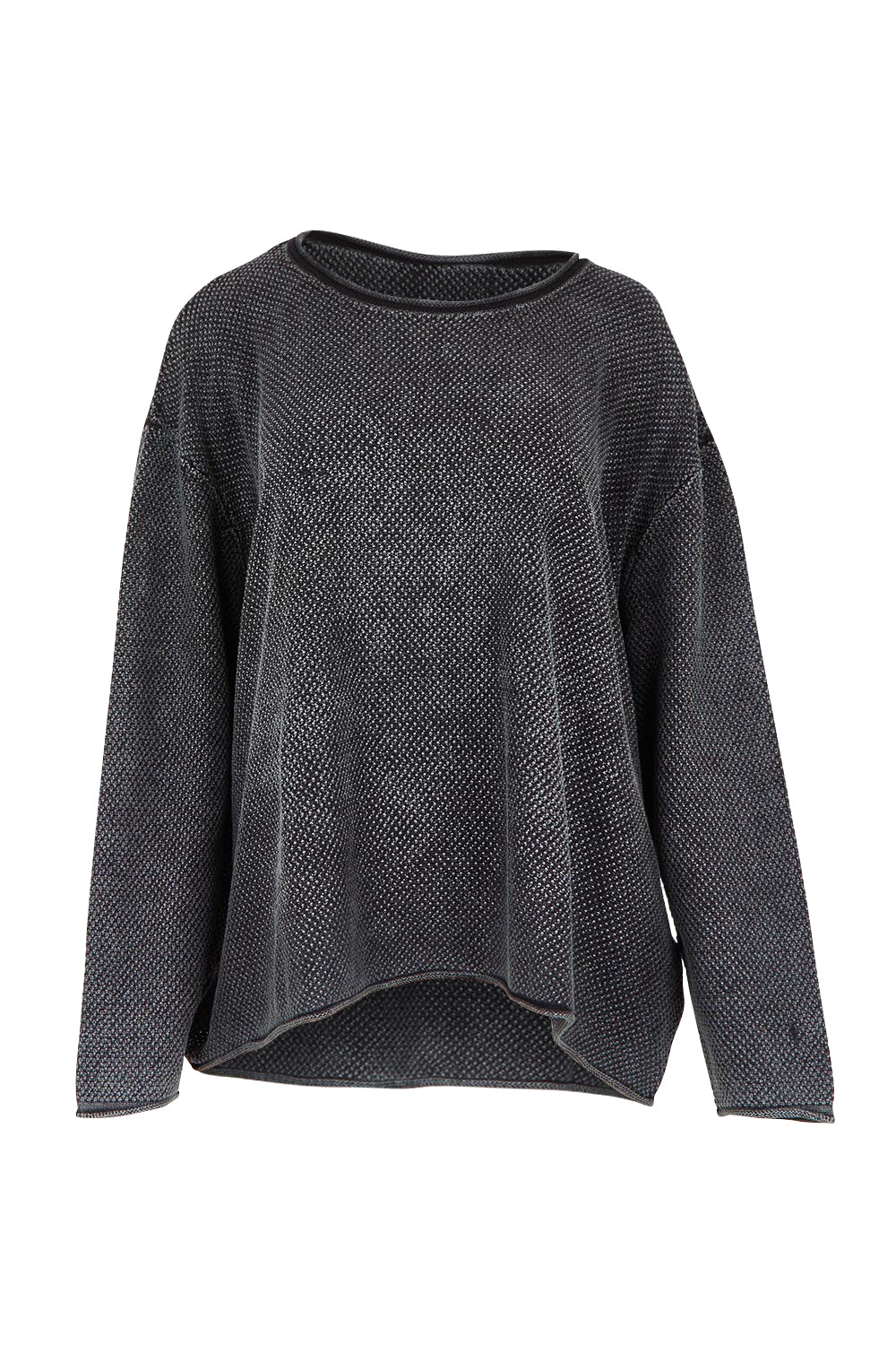 Apache Cotton Jumper - Black