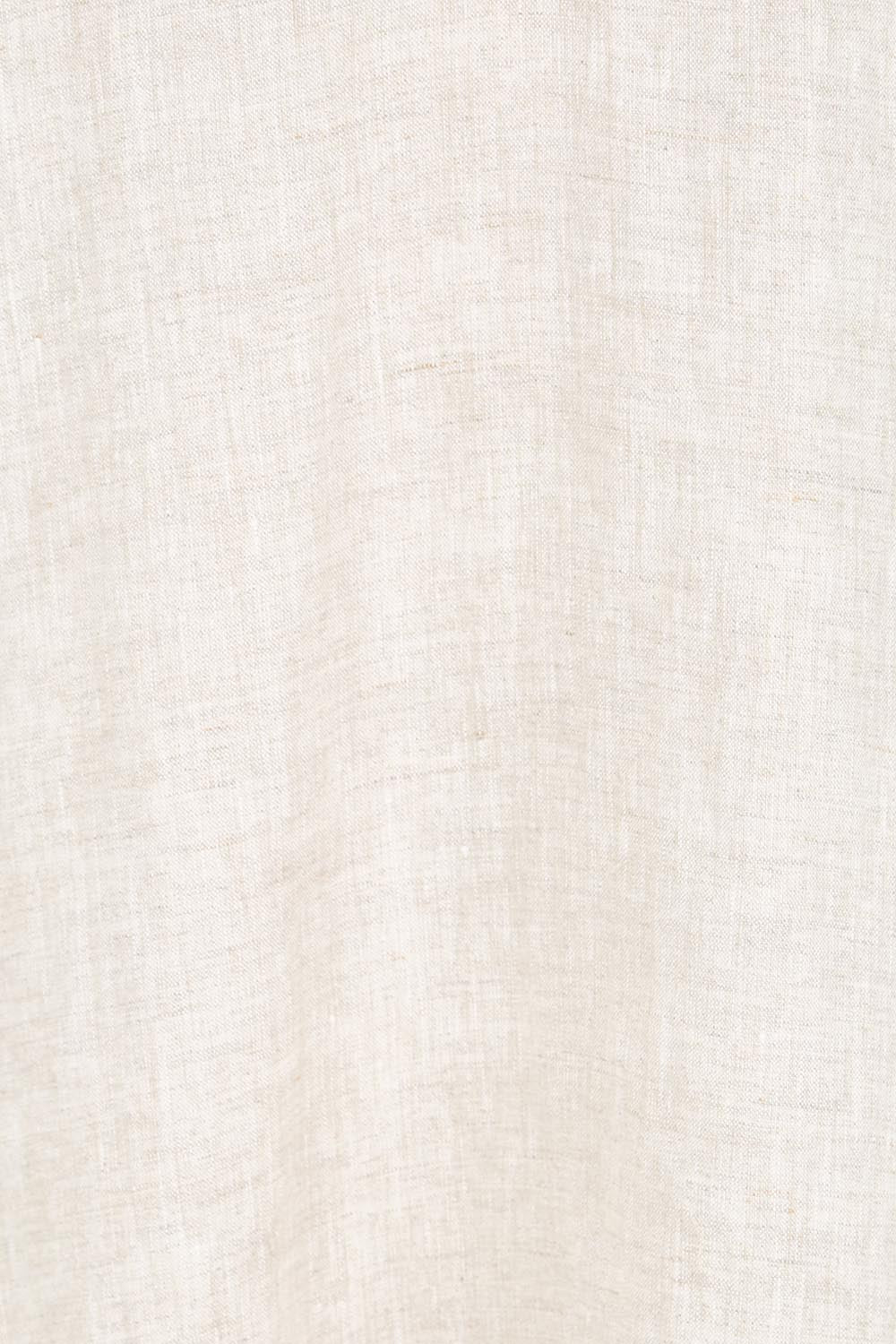 Product shot of the Studio Linen Tank Maxi Dress – Tusk in colour Tusk, showing detail