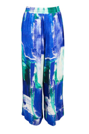 Product shot of the Palmera Pant – Seafoam in colour Seafoam, from the back