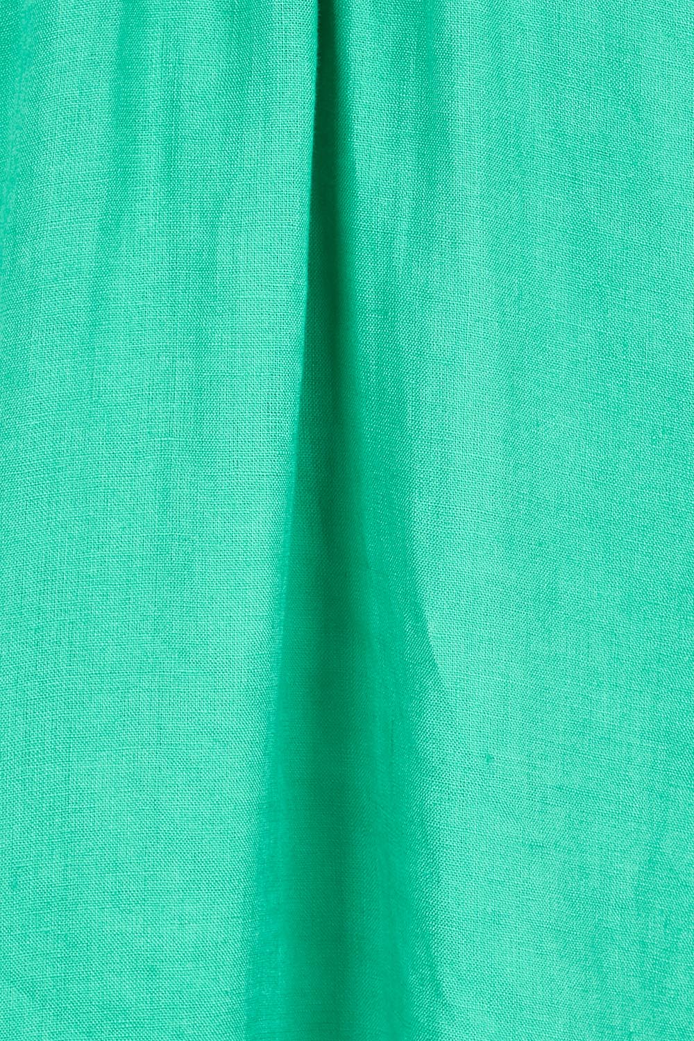 Product shot of the Cove Dress – Jade in colour Jade, showing detail