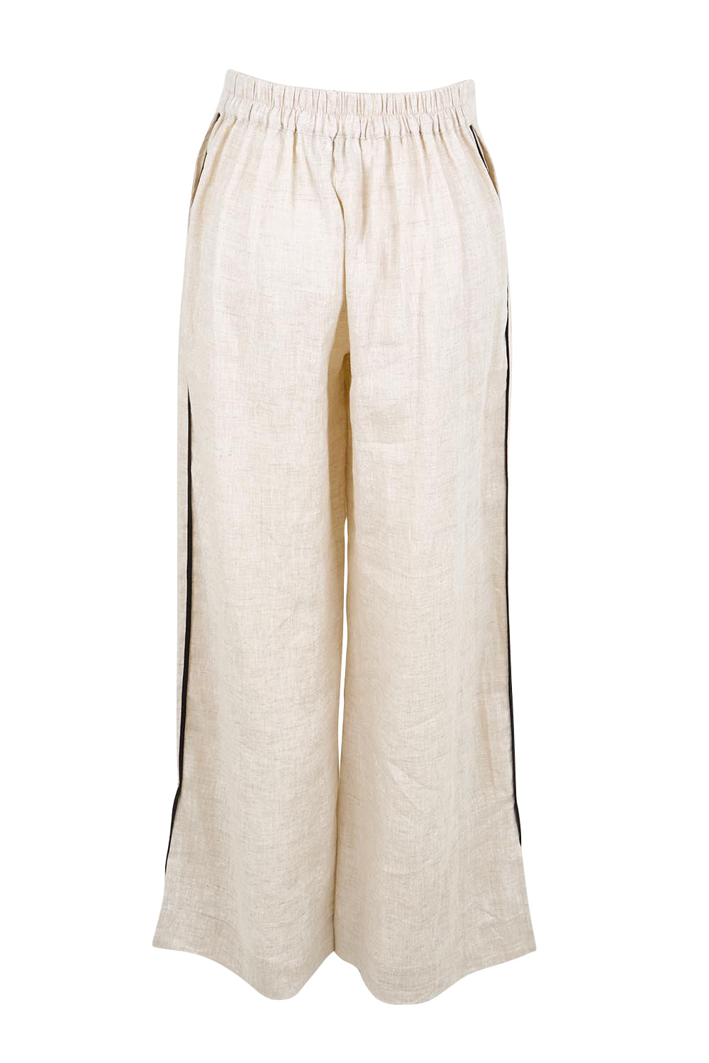 Product shot of the Maris Splice Pant – Tuskblack in colour Tuskblack, from the back
