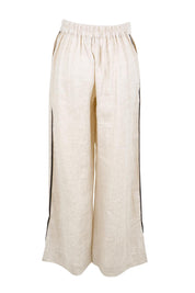 Product shot of the Maris Splice Pant – Tuskblack in colour Tuskblack, from the back