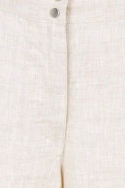 Product shot of the Maris Splice Pant – Tuskblack in colour Tuskblack, showing detail