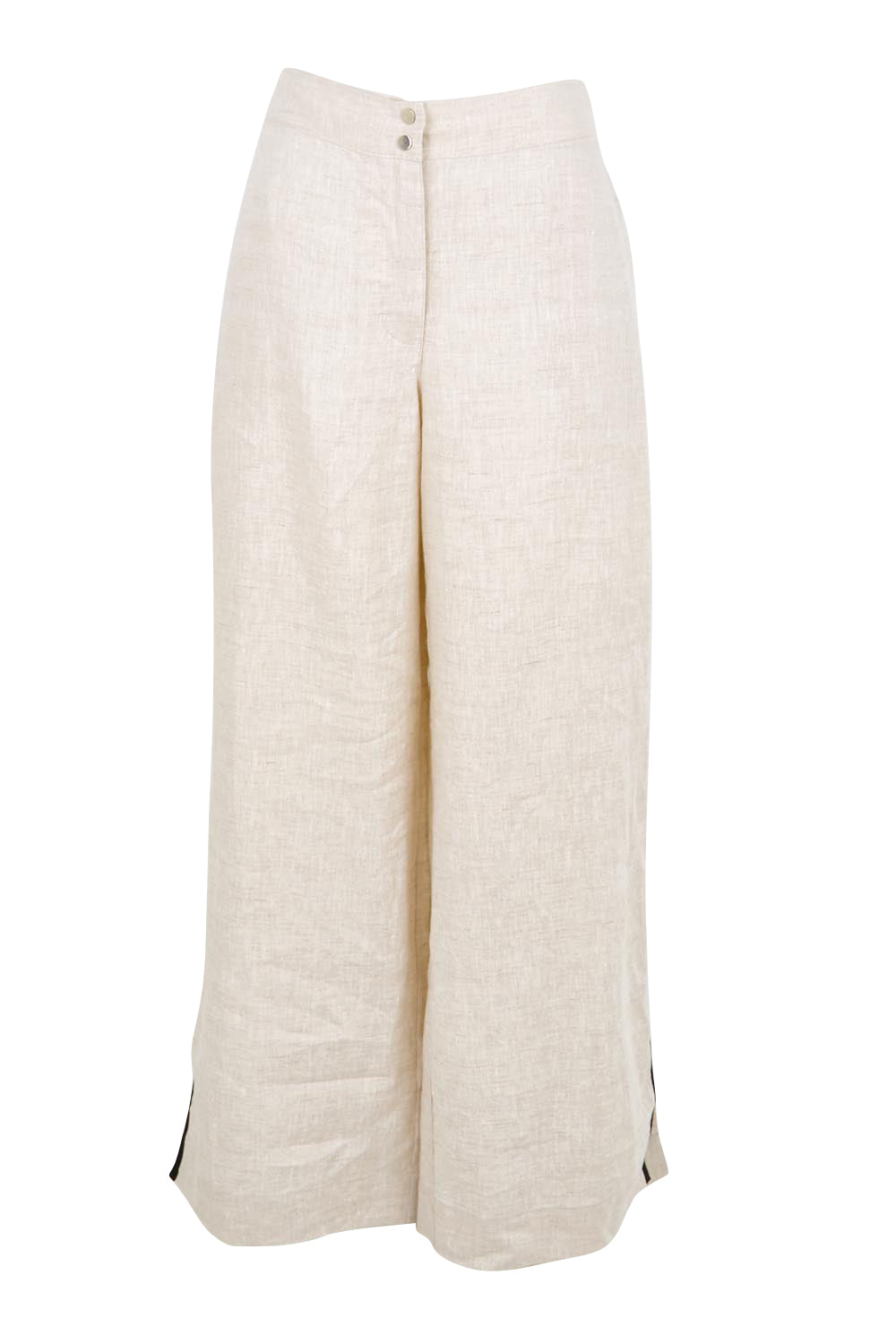 Product shot of the Maris Splice Pant – Tuskblack in colour Tuskblack, from the front