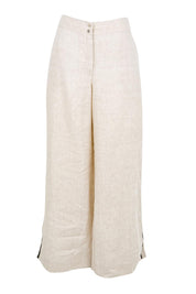 Product shot of the Maris Splice Pant – Tuskblack in colour Tuskblack, from the front