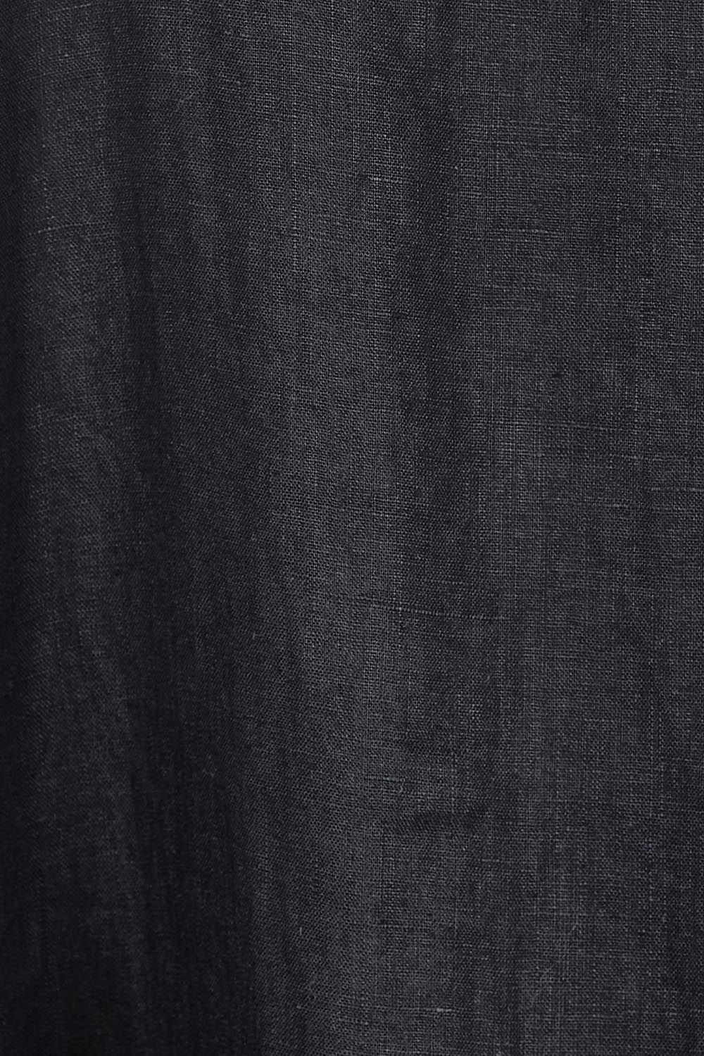 Product shot of the Maris Splice Tank Linen Maxi Dress – Blacktusk in colour Blacktusk, showing detail