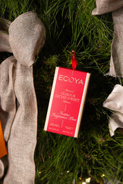 Product shot of the Festive Fragrance Duo Gift Set - Guavalychee in colour Guavalychee, showing detail