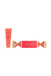 Product shot of the Hand Cream Bon Bon - Guavalychee in colour Guavalychee, showing detail