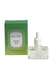 Product shot of the Plug In Diffuser Fragrance Flask - Frenchpear in colour Frenchpear, from the front