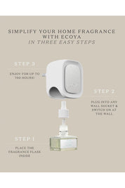 Product shot of the Plug In Diffuser Fragrance Flask - Mandaringin in colour Mandaringin, showing detail