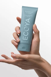 Product shot of the Hand Repair Balm - Sandalwood in colour Sandalwood, showing detail