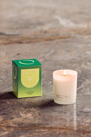 Product shot of the Mini Madison Candle - Frenchpear in colour Frenchpear, from the back