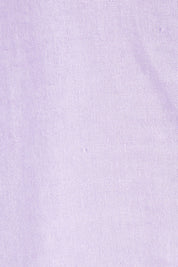 Product shot of the Juniper Top in colour Periwinkle (Purple), detail