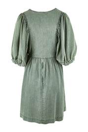 Preloved Bliss Washed Dress - Clover