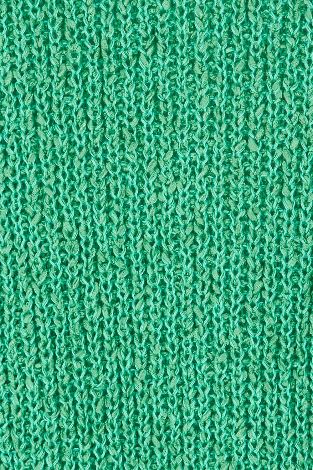 Product shot of the Rachele V Neck Knit in colour Greenbriar (Green), detail