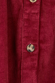 Serena Cord Dress – Maroon