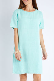 Preloved Misty Fray Dress - Mint