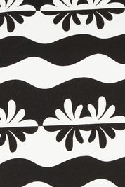 Product shot of the Casa Cotton Tee in colour Black (Black), detail