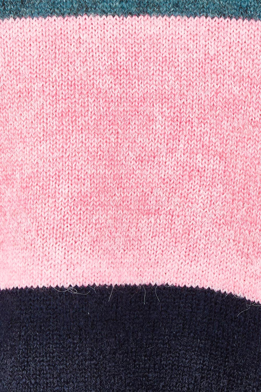 Product shot of the Cory Stripe Knit in colour Multi, detail
