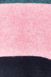 Product shot of the Cory Stripe Knit in colour Multi, detail