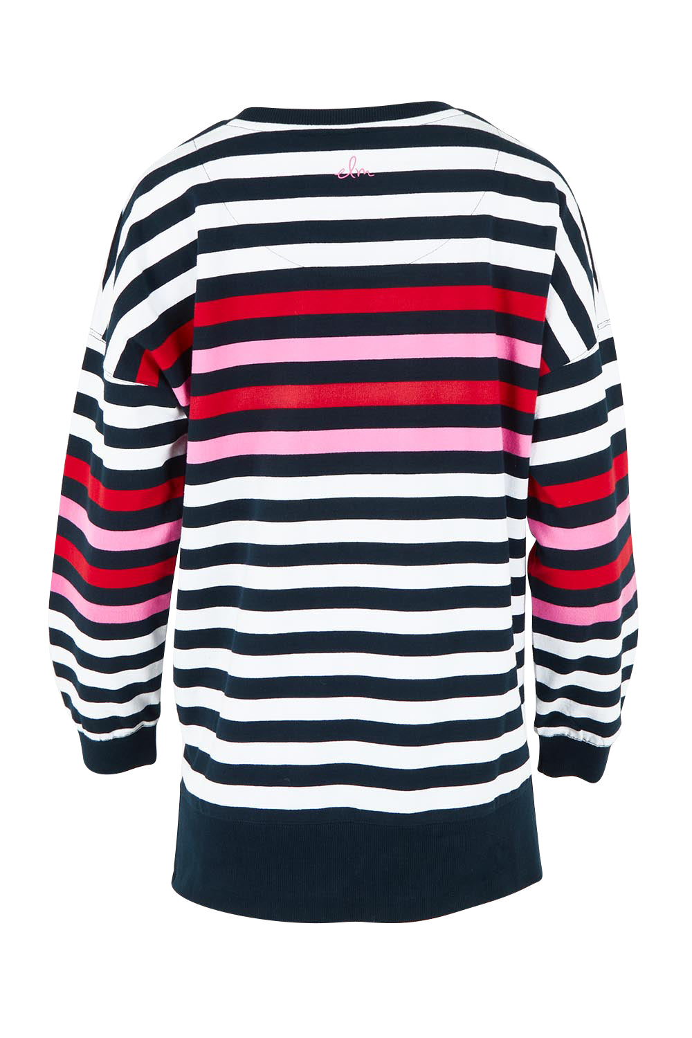 Lollipop Cotton Crew – Navywhite