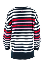 Lollipop Cotton Crew – Navywhite