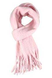 Product shot of the Cosy Scarf in colour Pinkblush (Pink), from the front