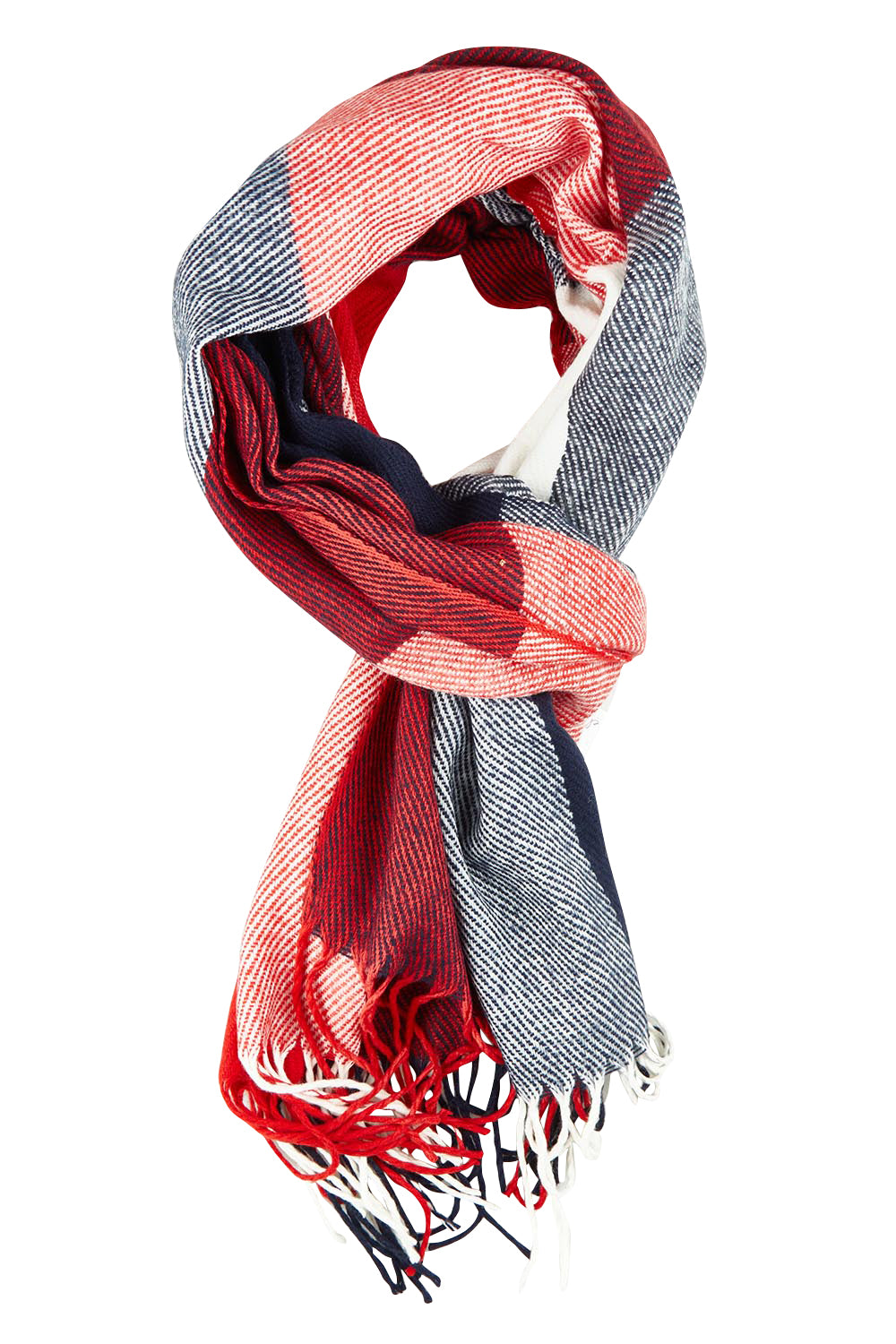 Celeste Check Scarf - Redcheck